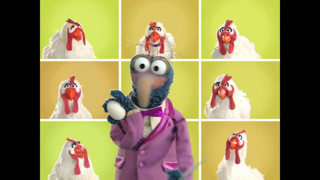 The Muppets: Classical Chicken backdrop