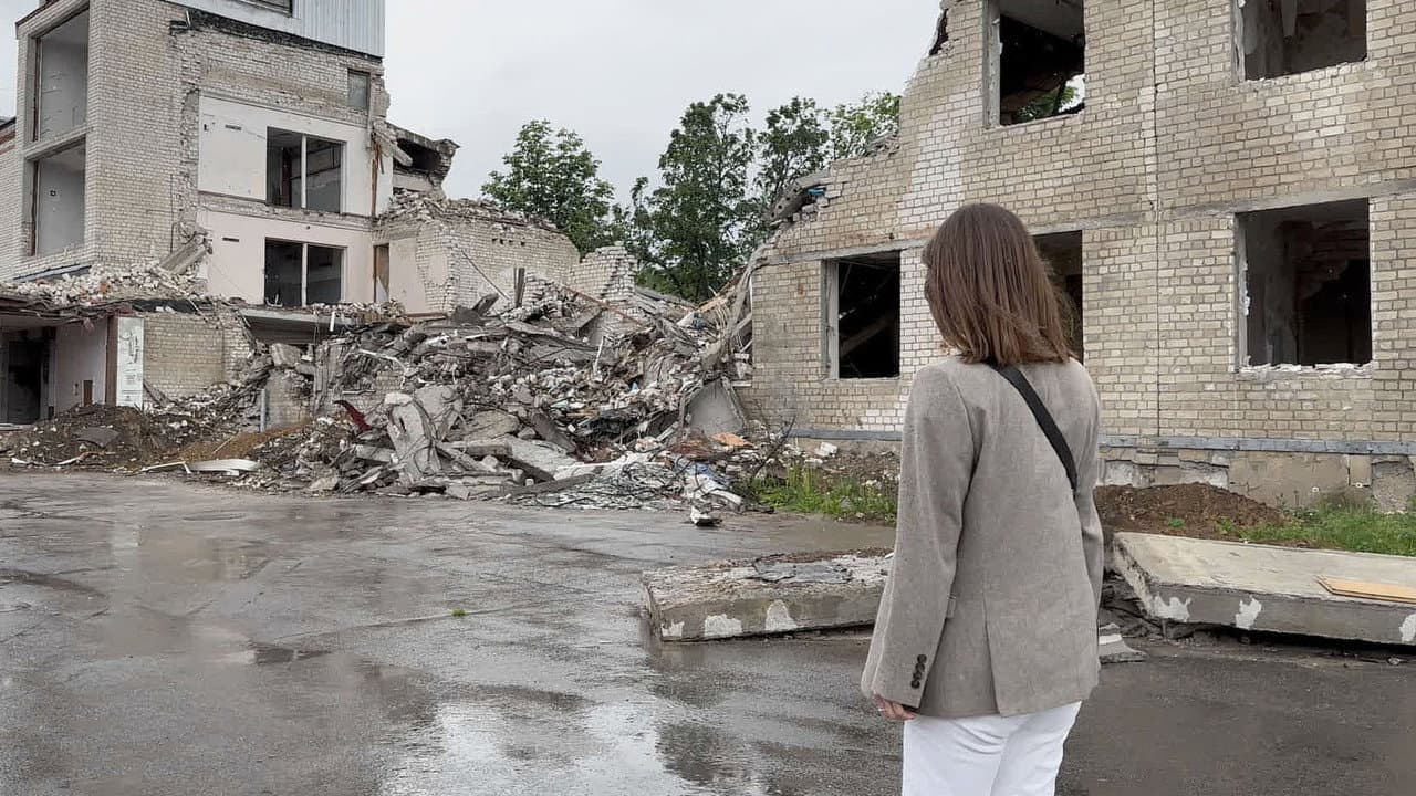 The Architects of Hope: The First Steps in Rebuilding Ukraine backdrop