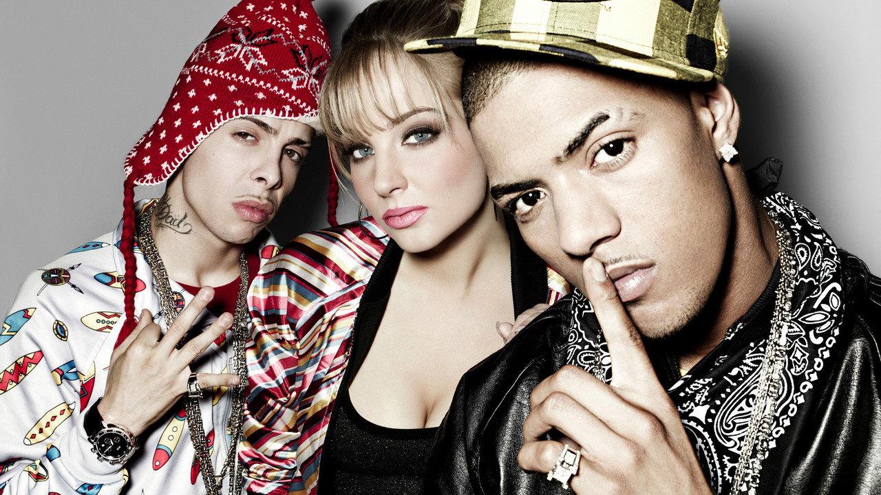 Being... N-Dubz backdrop