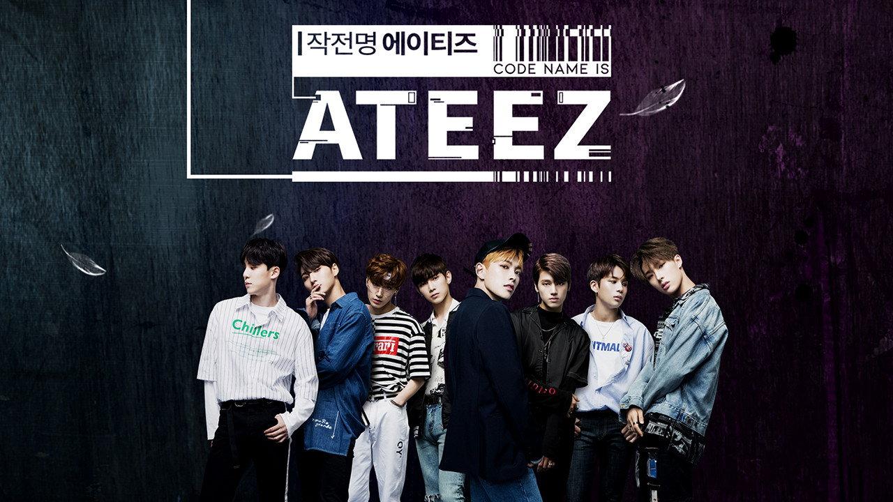 Code Name is ATEEZ backdrop