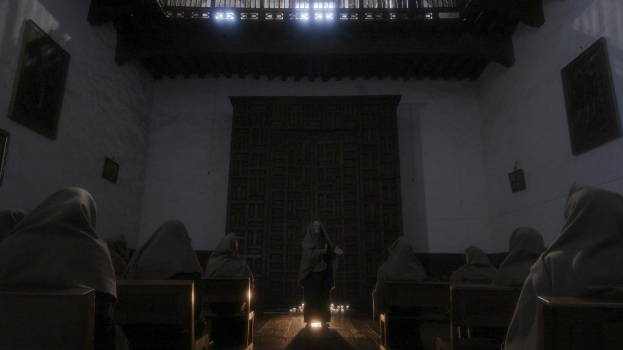Monastery backdrop