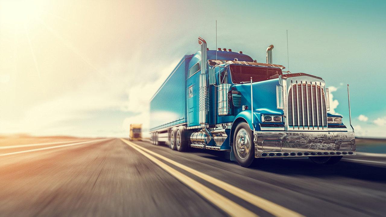 Trucks and Men backdrop