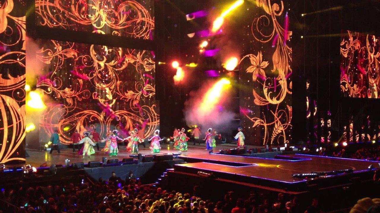 Music Bank in Jakarta 2017 backdrop