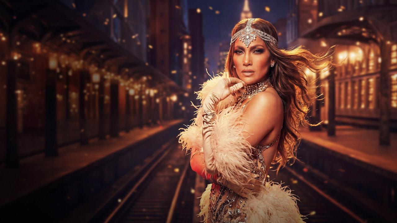 The JLO Show backdrop