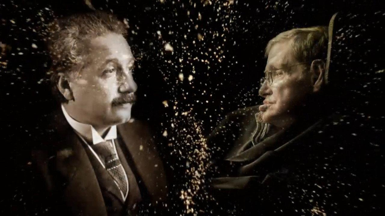 Einstein and Hawking: Unlocking the Universe backdrop