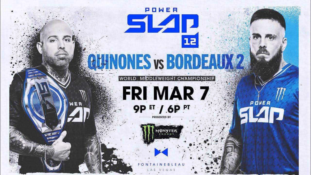 Power Slap 12: Bordeaux vs. Quinonez 2 backdrop