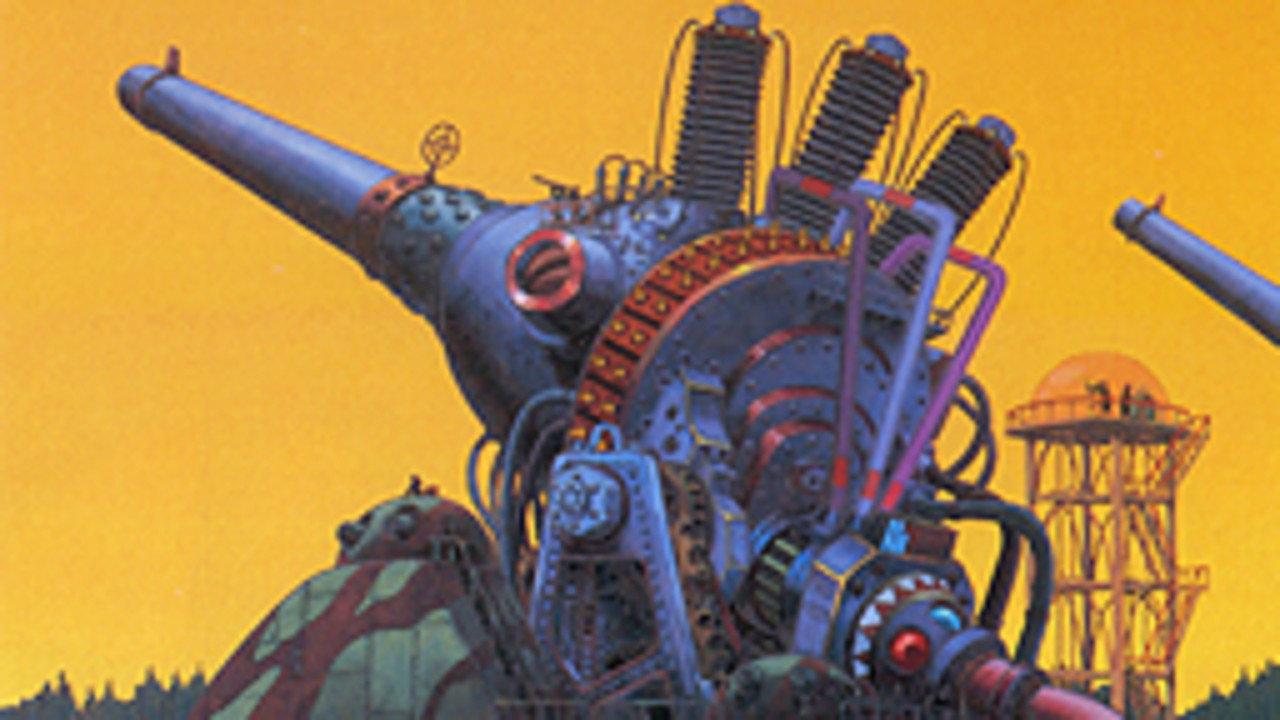 The Invention of Imaginary Machines of Destruction backdrop