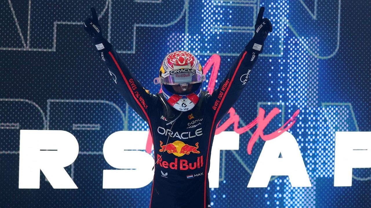 Verstappen: Maximized backdrop