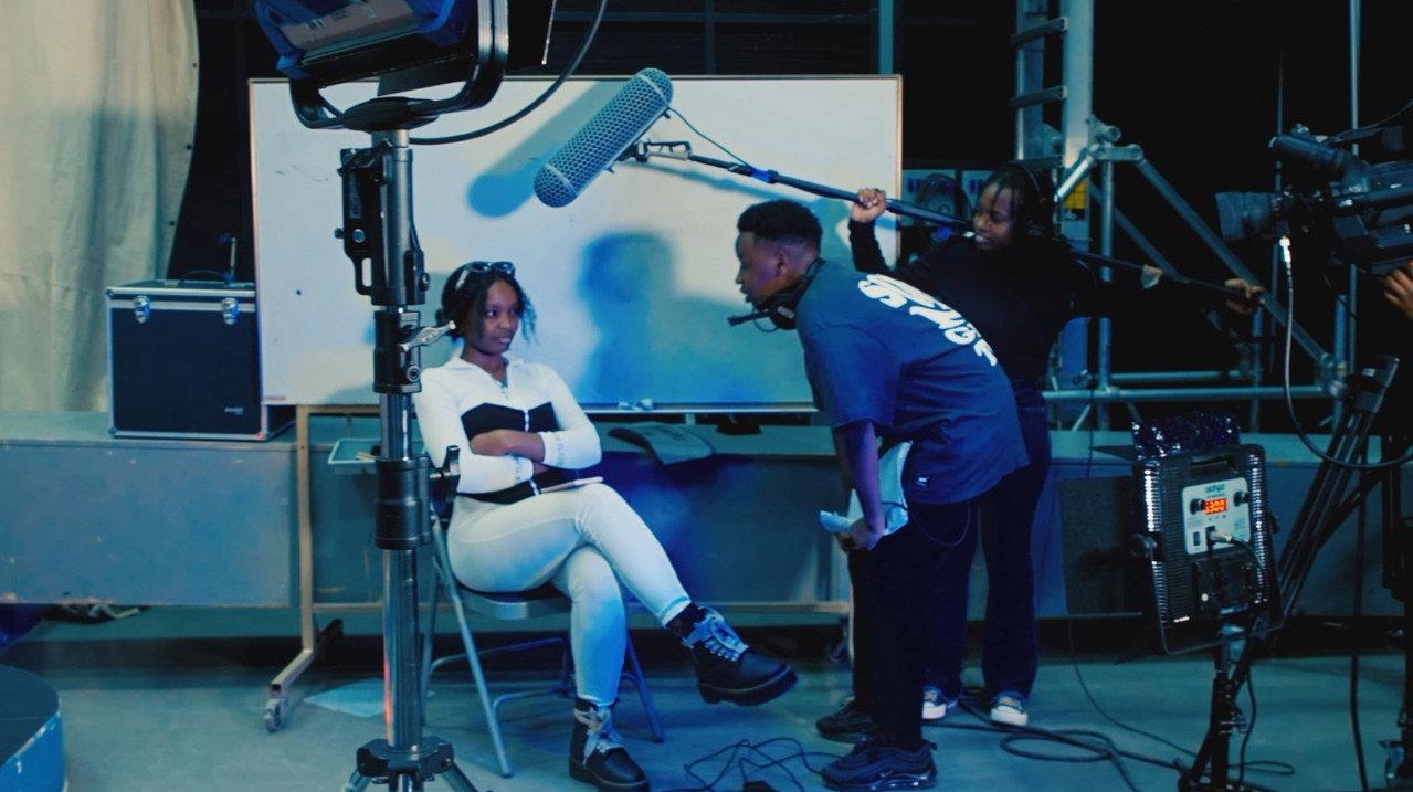 Behind the Behind the Scenes backdrop