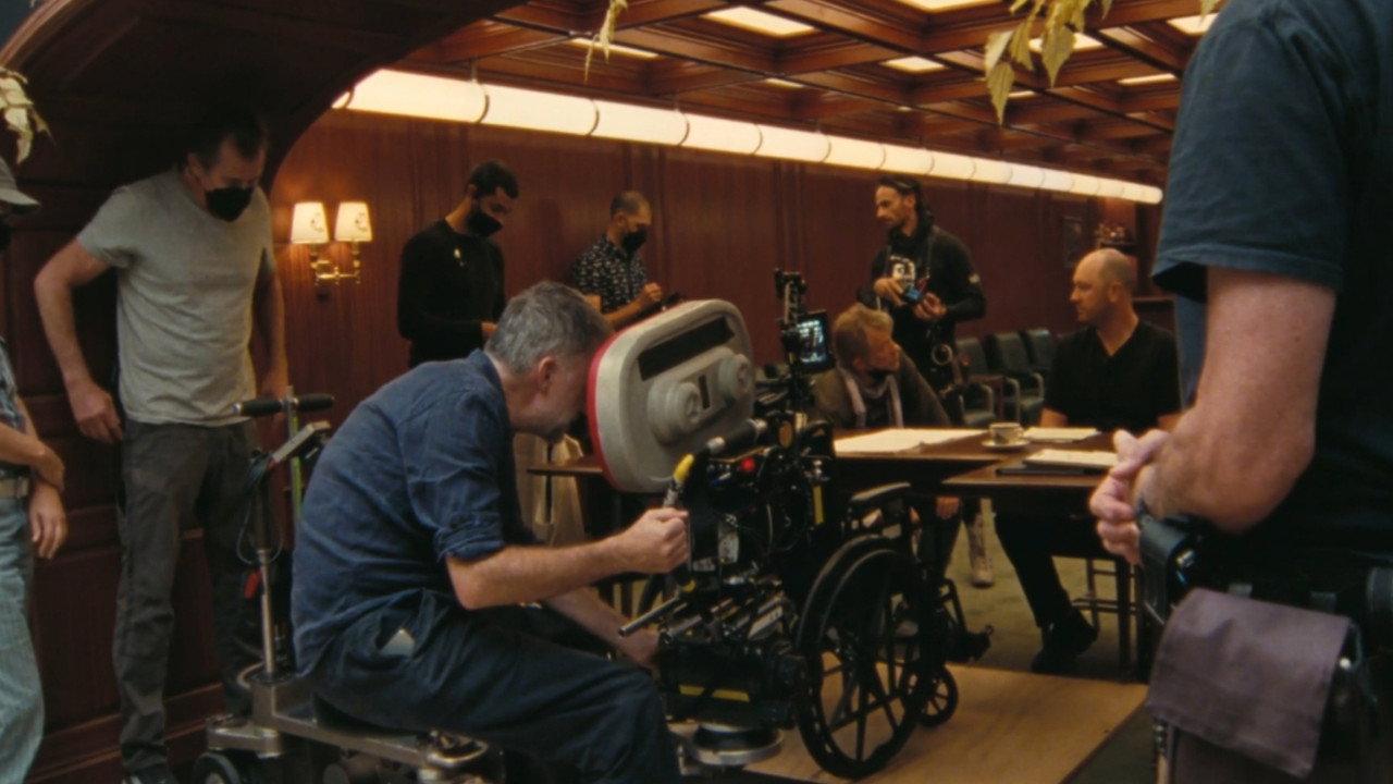 Learning, Studying… Always Perfecting: The Making of One Battle After Another backdrop