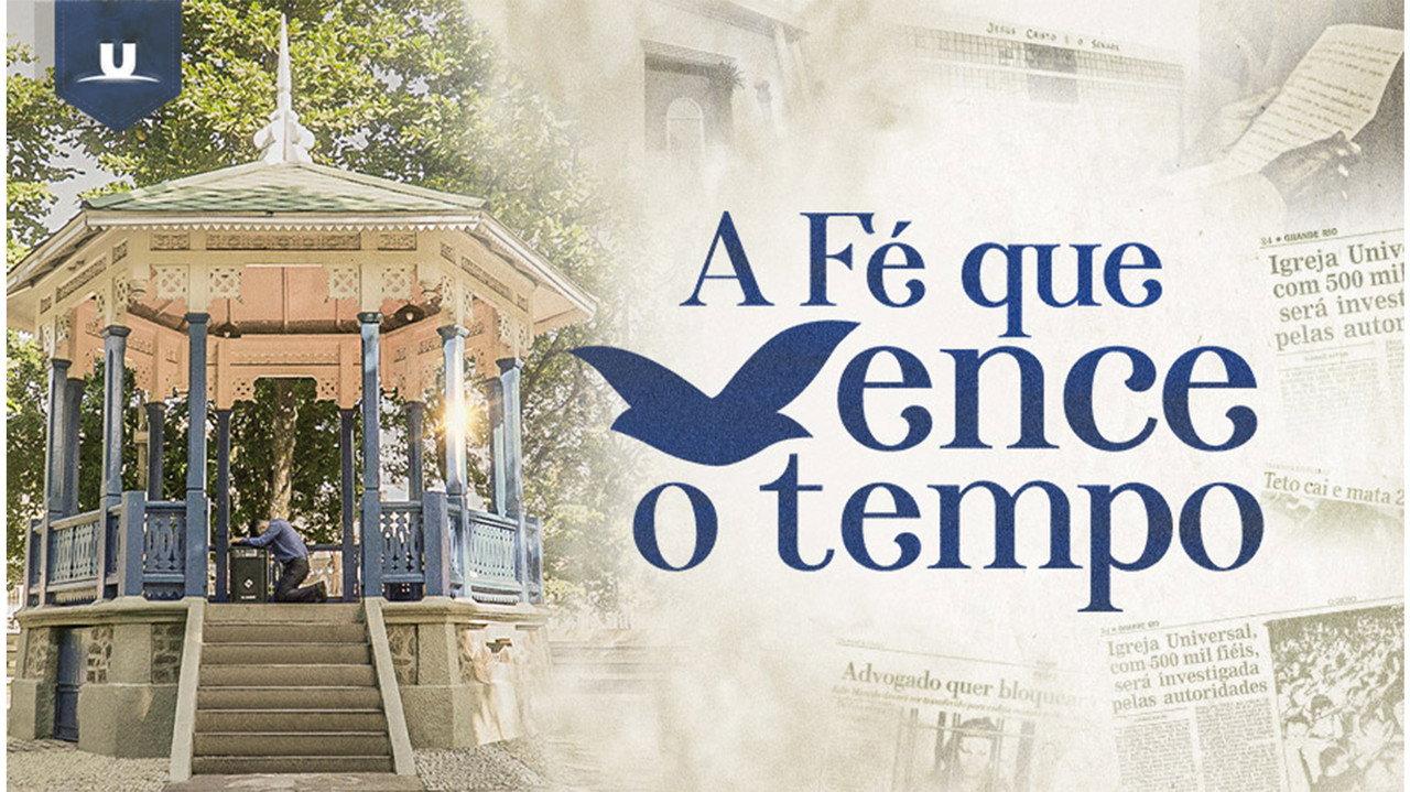 A fé que vence o tempo backdrop