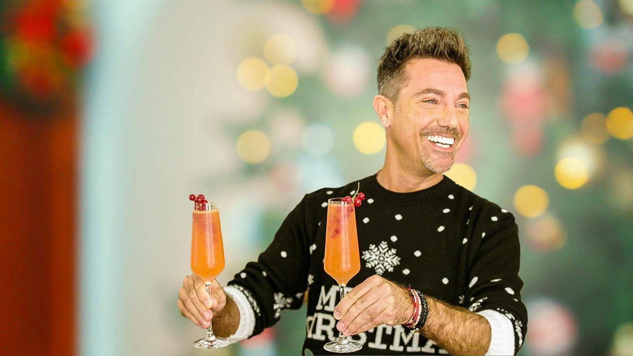 Gino's Italian Christmas Feast backdrop