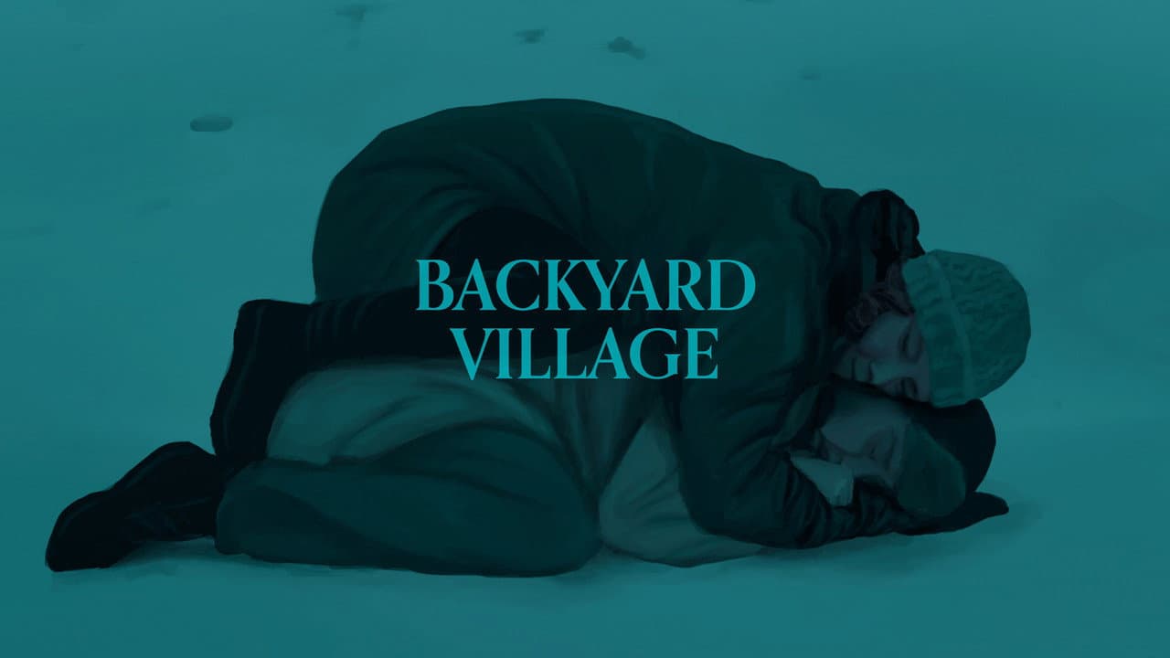 Backyard Village backdrop