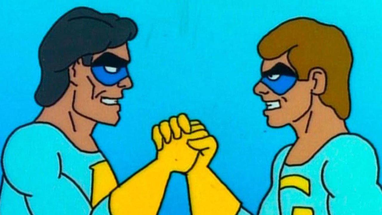 The Ambiguously Gay Duo backdrop