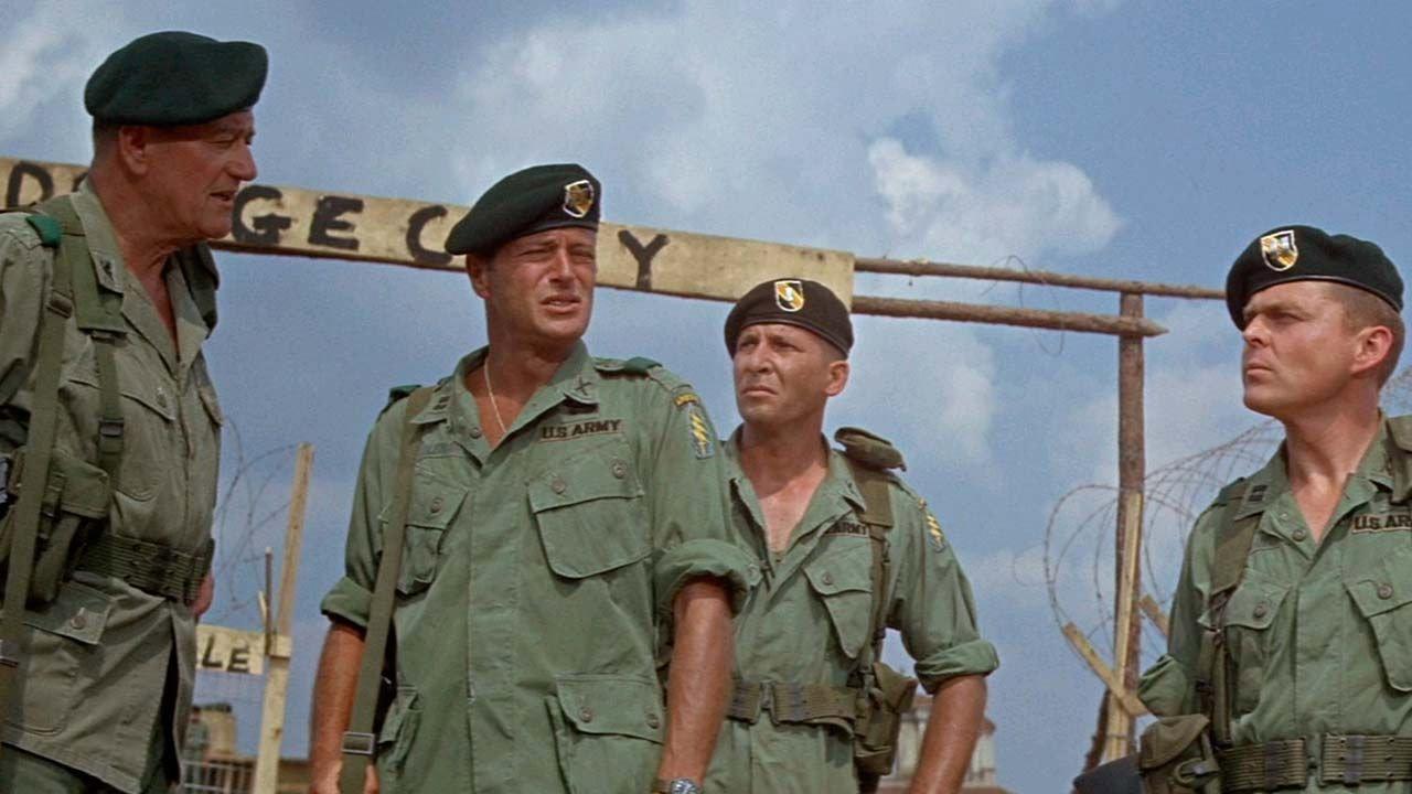 The Green Berets backdrop