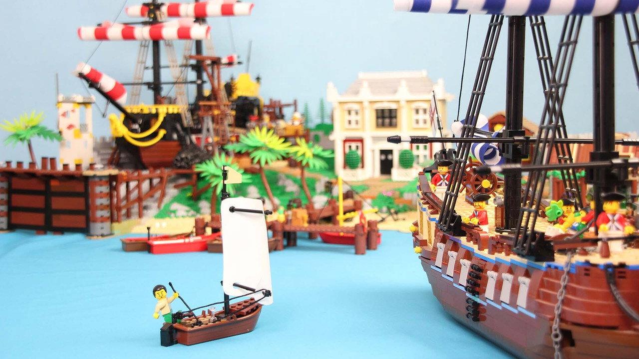 The Barracuda Heist backdrop