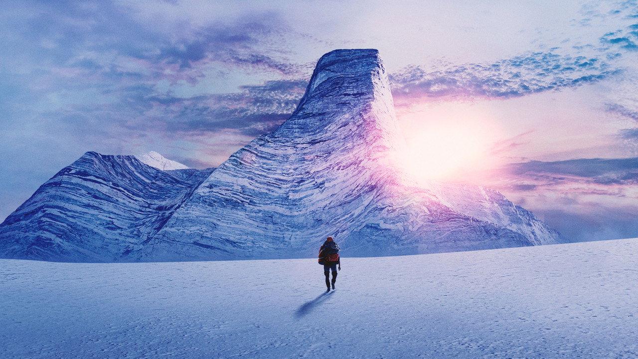 Arctic Ascent with Alex Honnold backdrop
