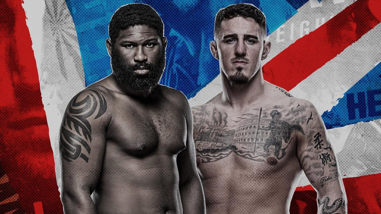 UFC Fight Night 208: Blaydes vs. Aspinall backdrop