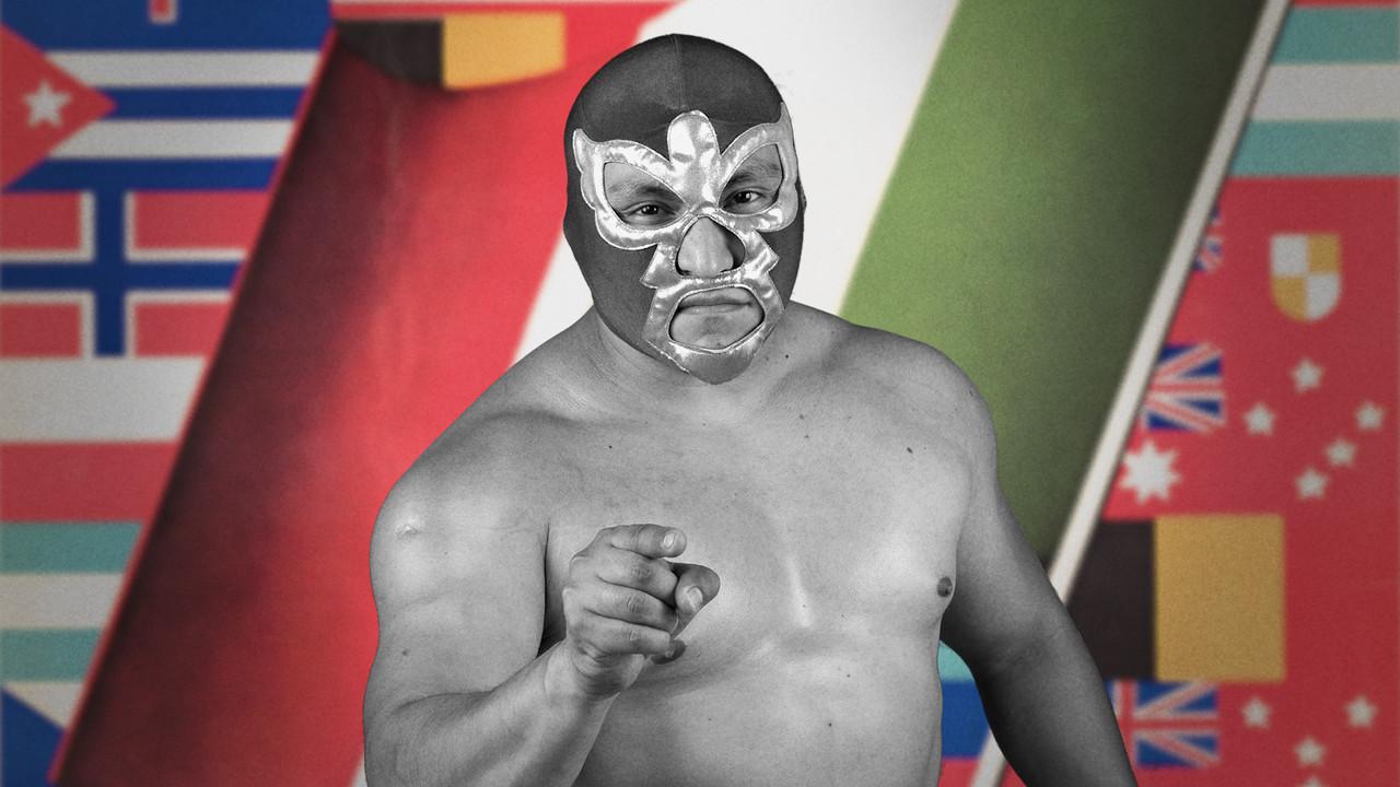 Operation Luchador backdrop