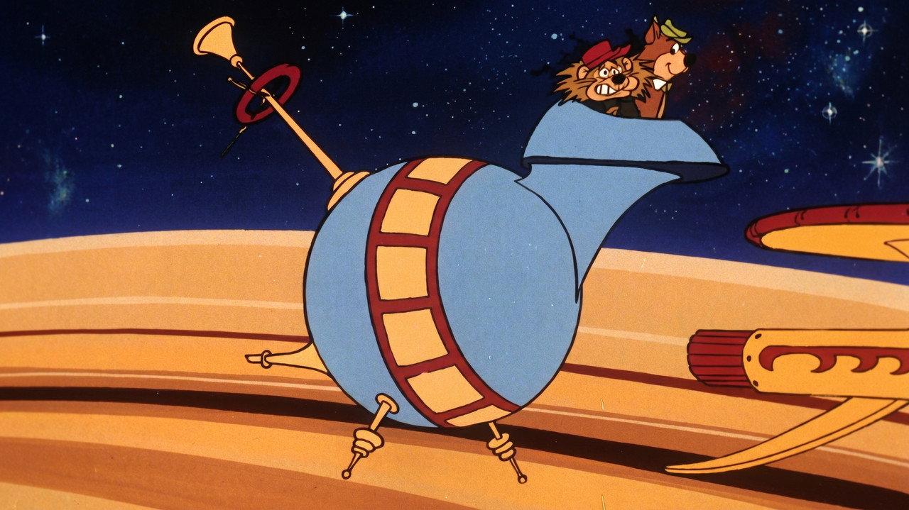 Yogi's Space Race backdrop