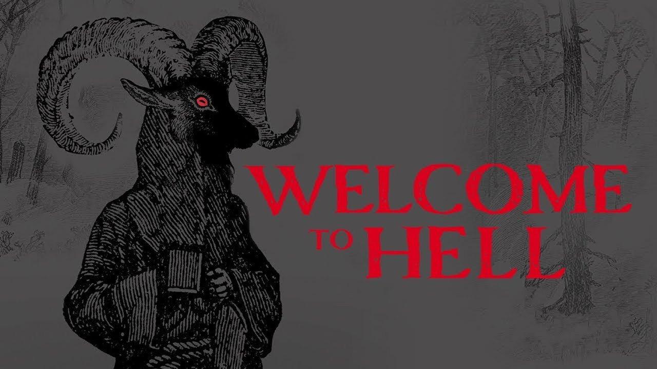 Welcome to Hell backdrop