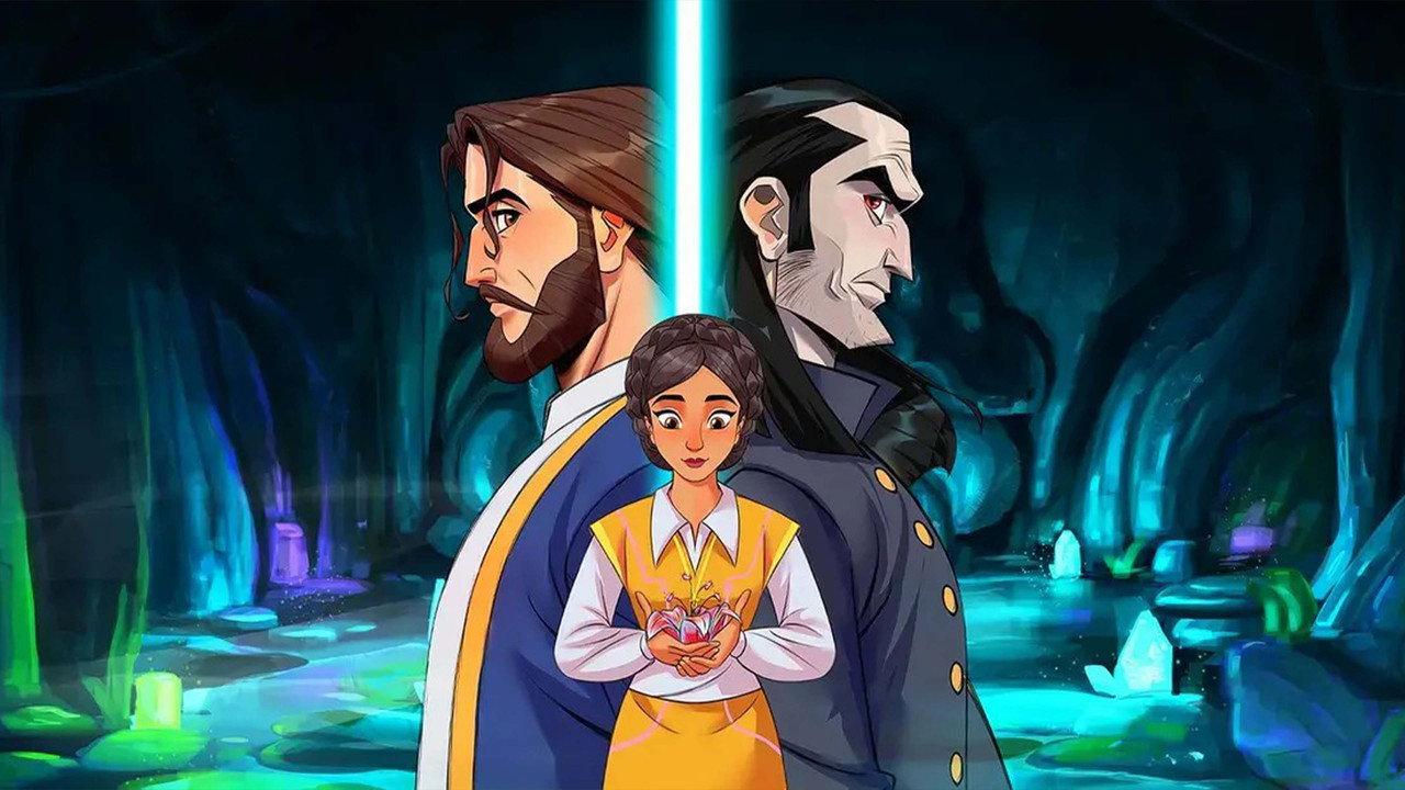 Secret of the Cave backdrop