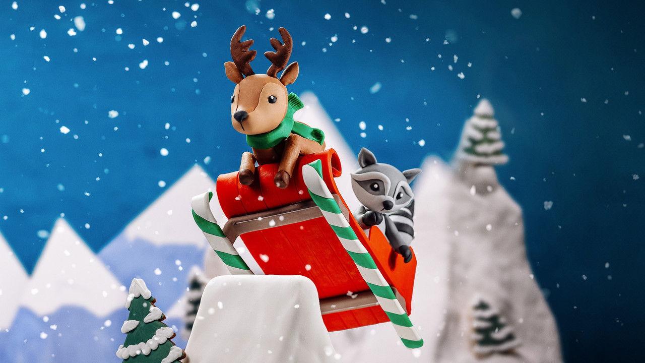Holiday Wars backdrop