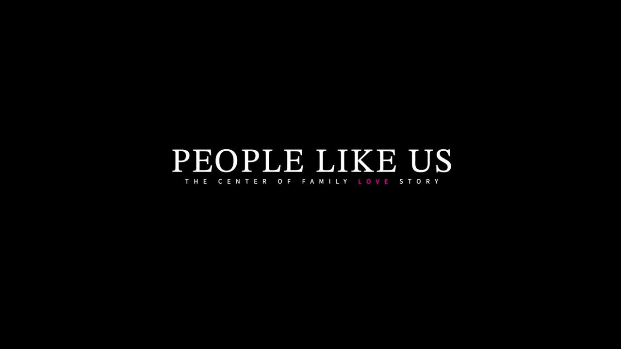 People Like Us: The Centre of Family Love Story backdrop