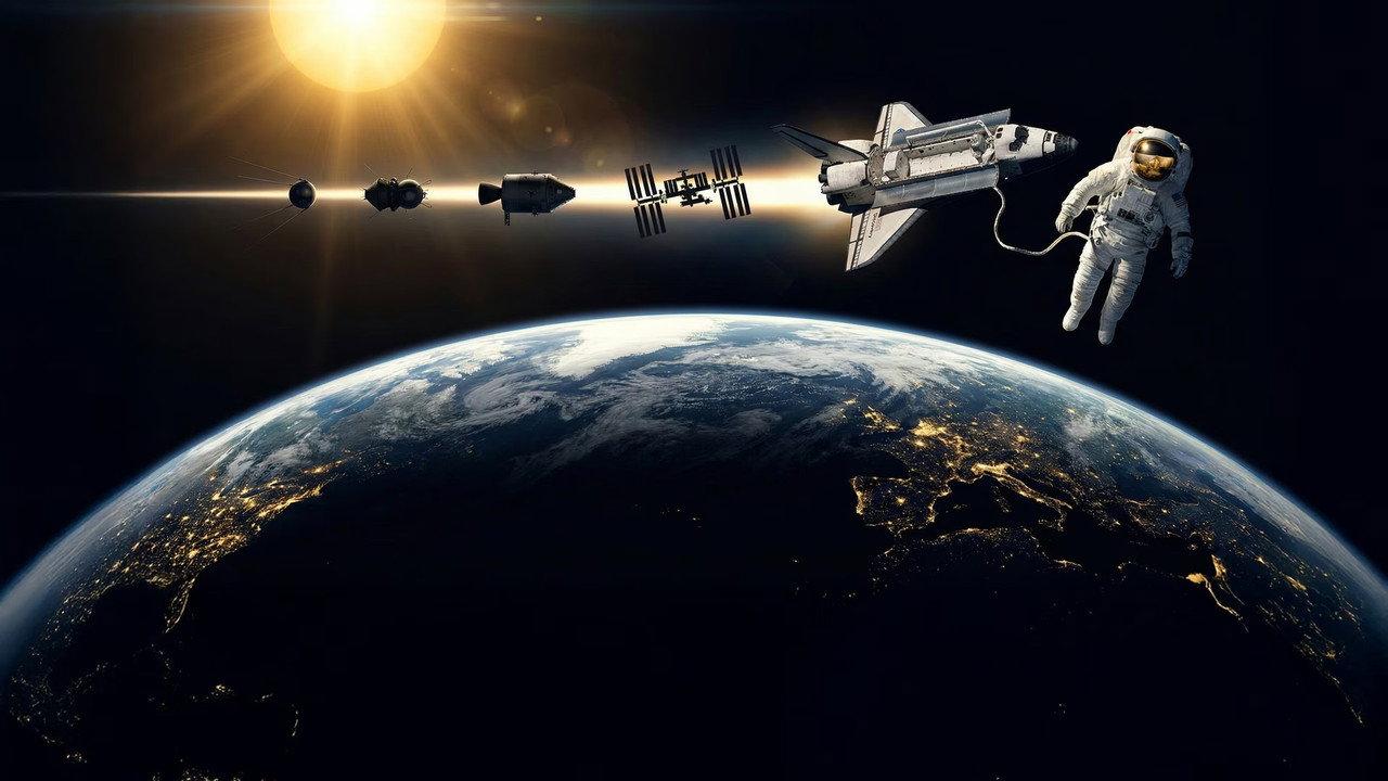 Once Upon a Time in Space backdrop