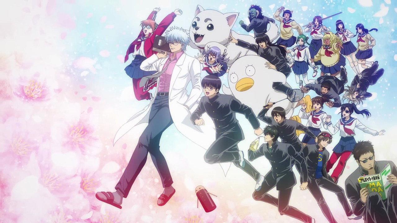 GINTAMA - Mr. Ginpachi's Zany Class backdrop