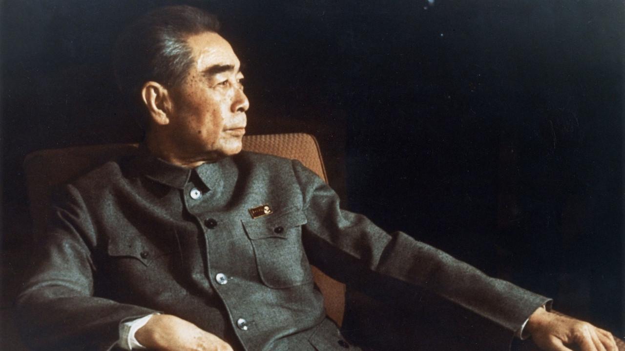 Zhou Enlai backdrop