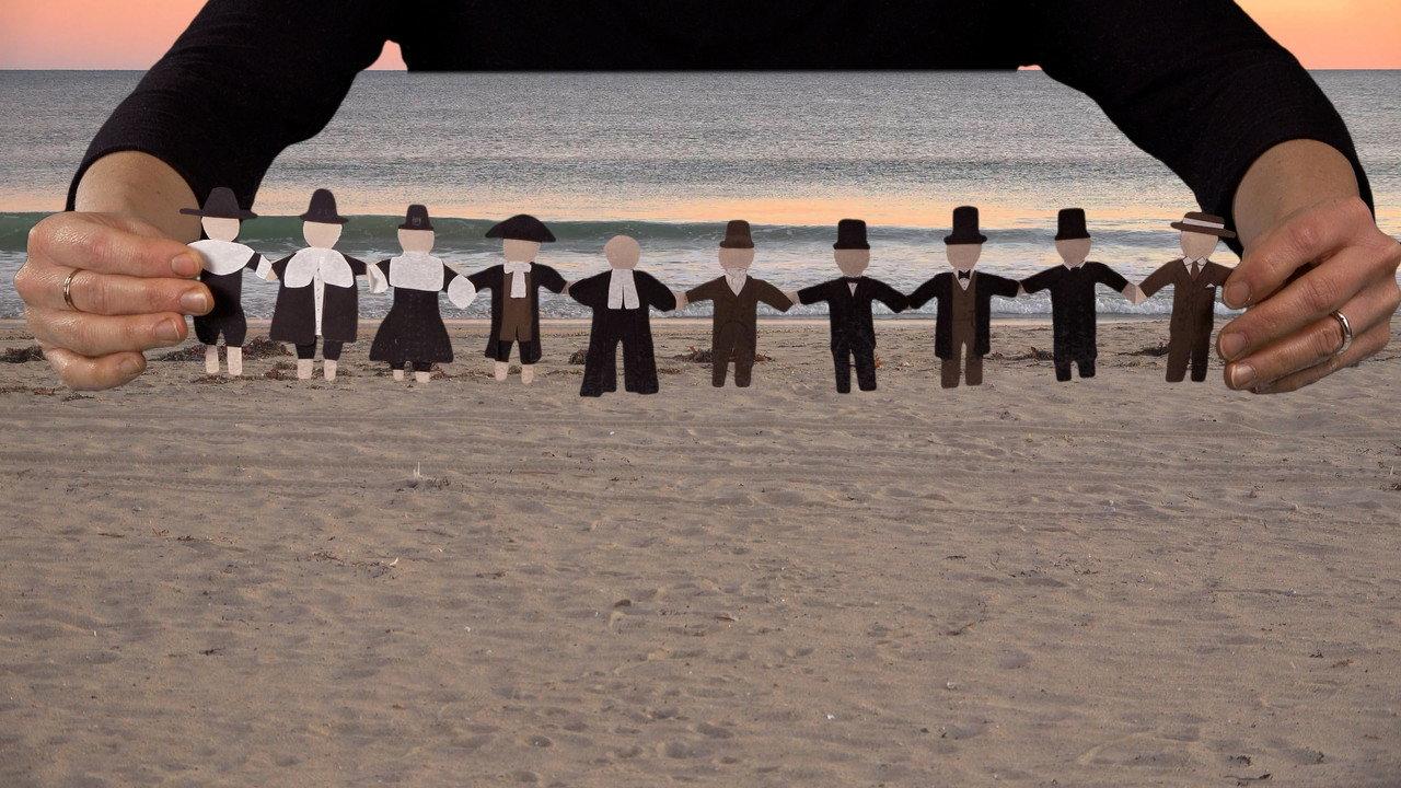 Monument backdrop