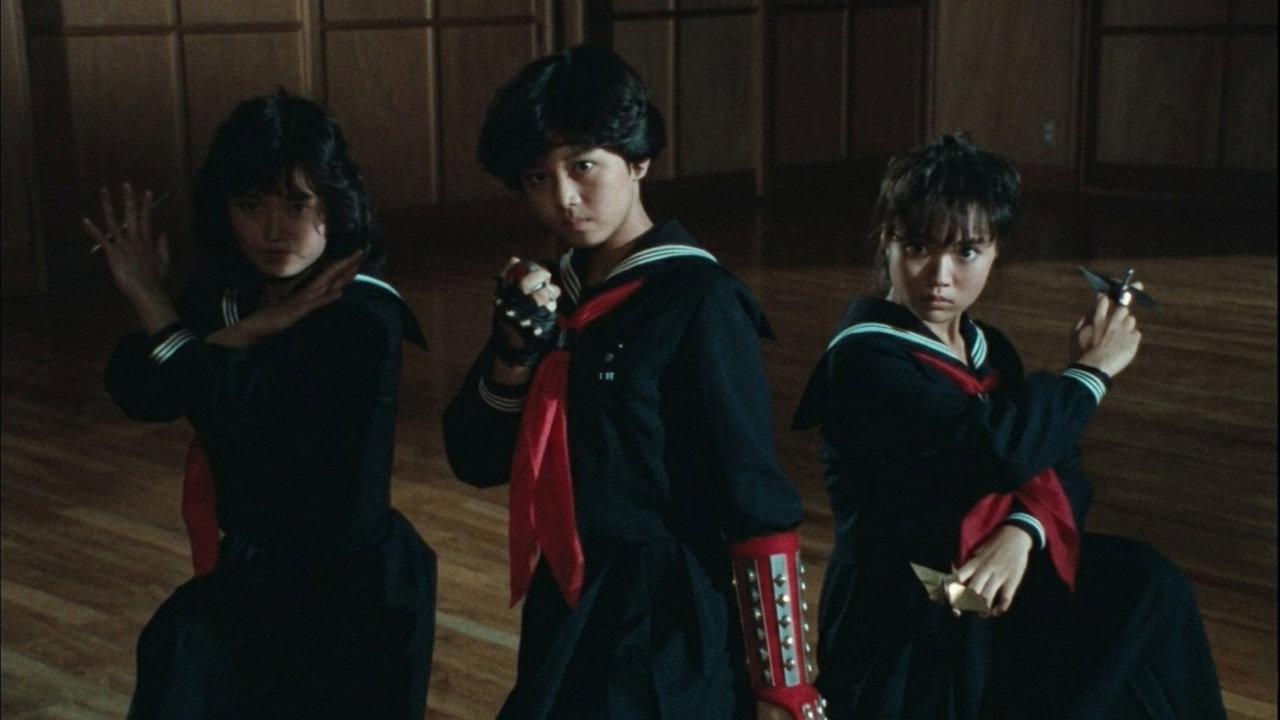 Sukeban Deka III: Romance of the Ninja Girls backdrop