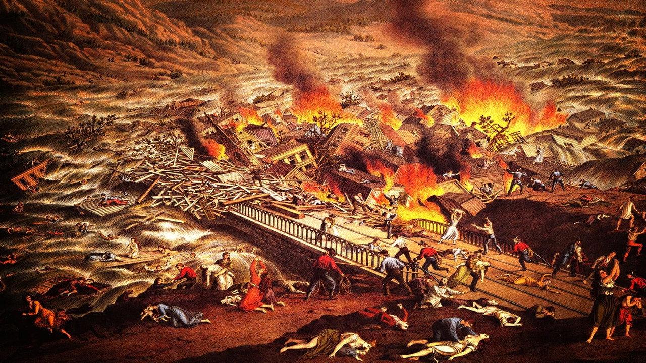 The Johnstown Flood backdrop