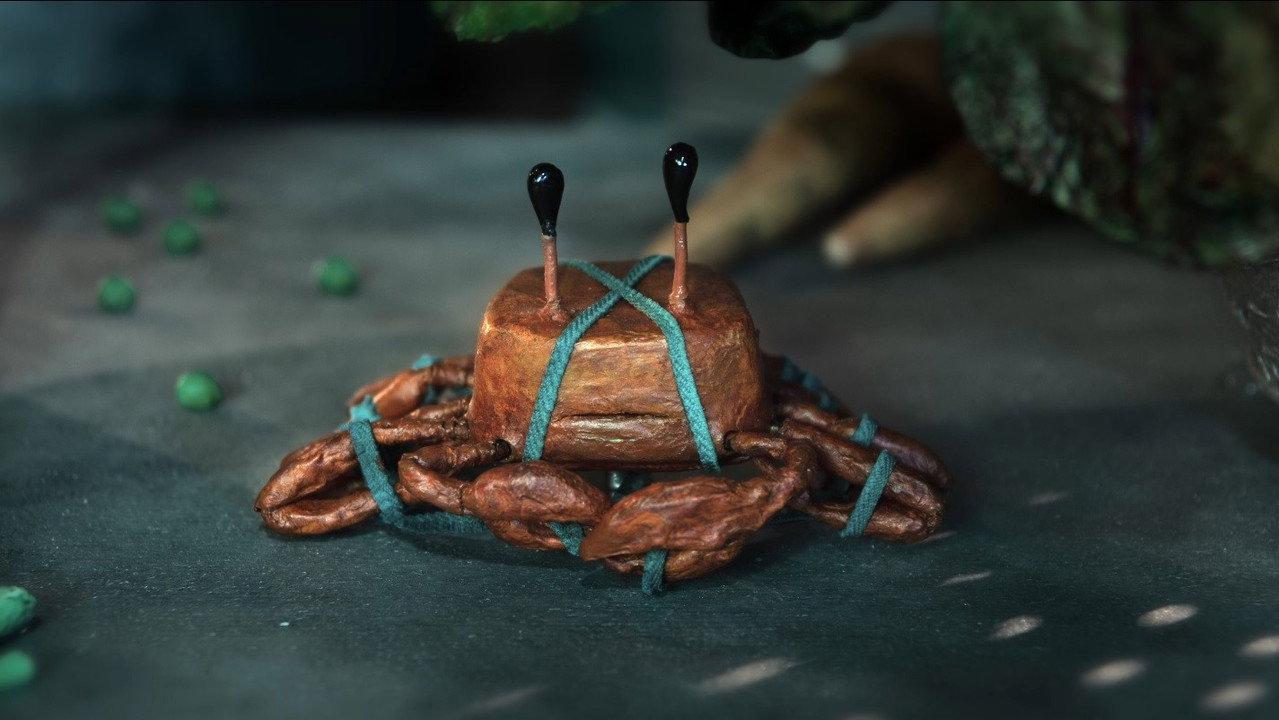 Crab backdrop