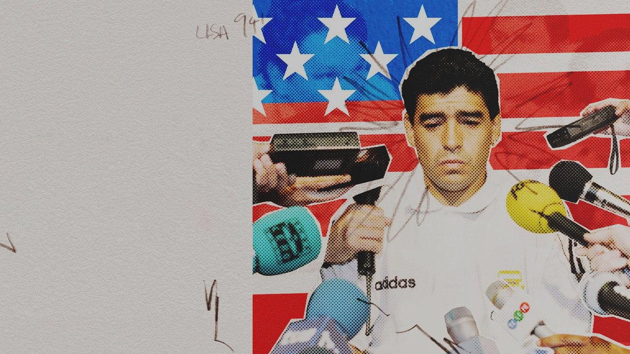 Maradona: The Fall backdrop