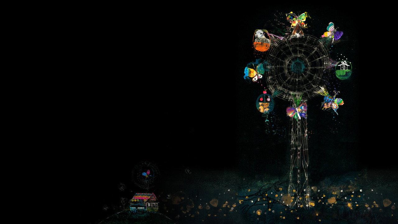 Midnight Ferris Wheel backdrop