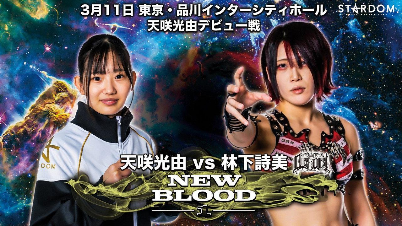Stardom New Blood 1 backdrop