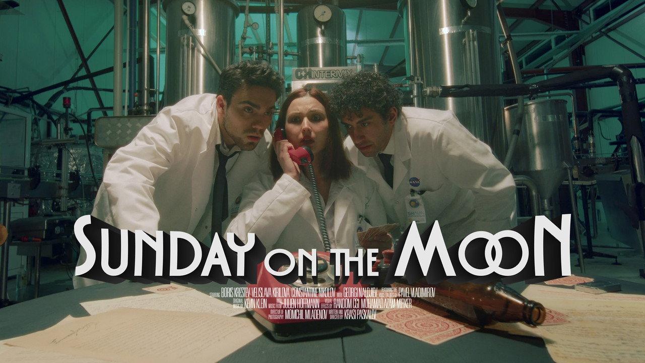 Sunday on the Moon backdrop