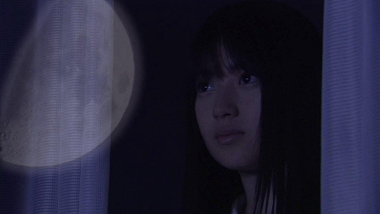 Looking Up at the Half-Moon backdrop