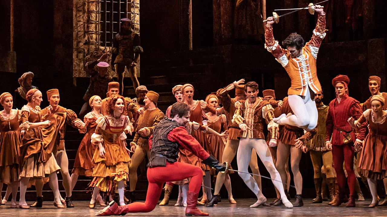 The Royal Ballet: Romeo and Juliet backdrop