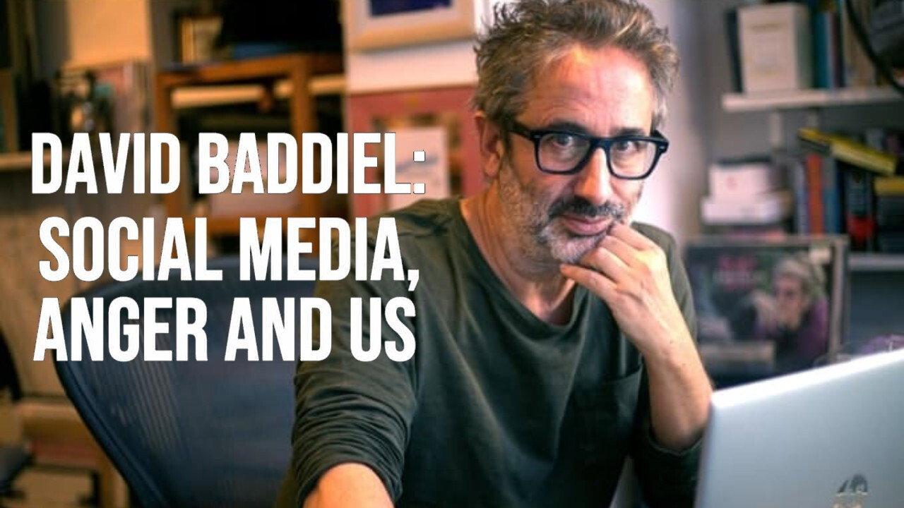 David Baddiel: Social Media, Anger and Us backdrop
