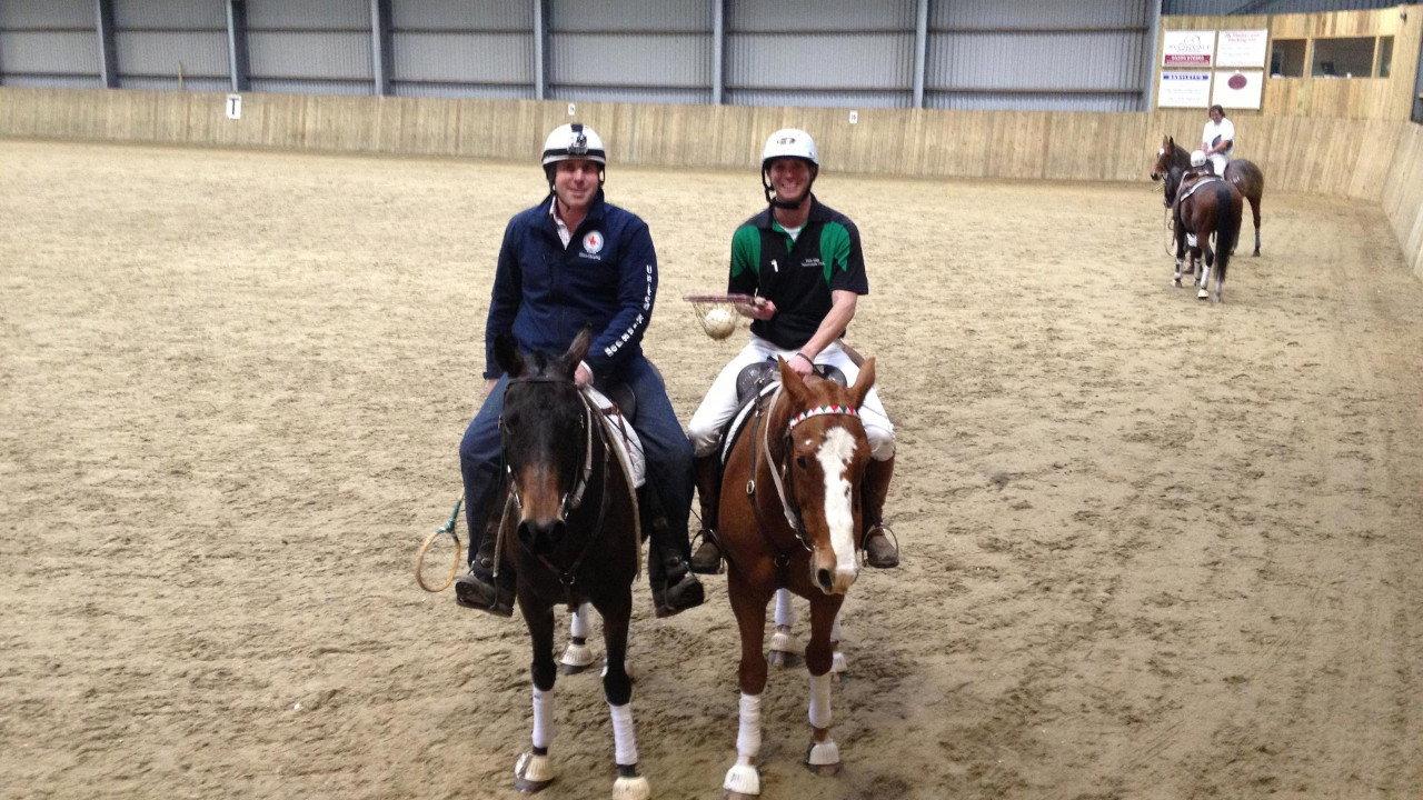 Dean Dibsdall: Polocrosse Player backdrop