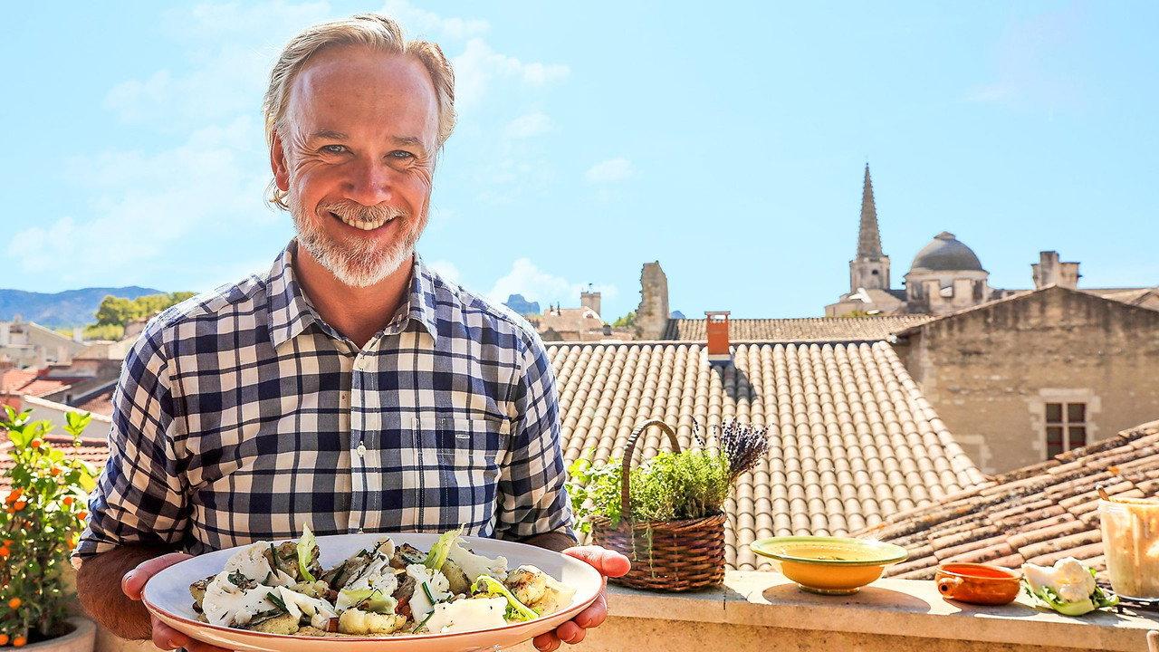 Marcus Wareing Simply Provence backdrop