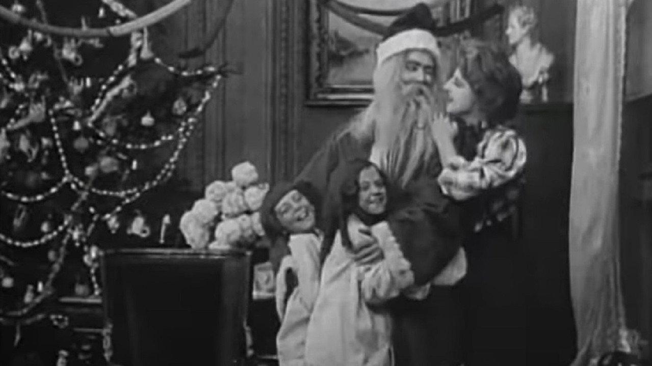 A Trap for Santa Claus backdrop