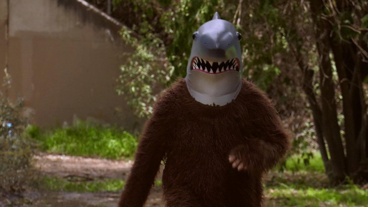 Sharksquatch backdrop