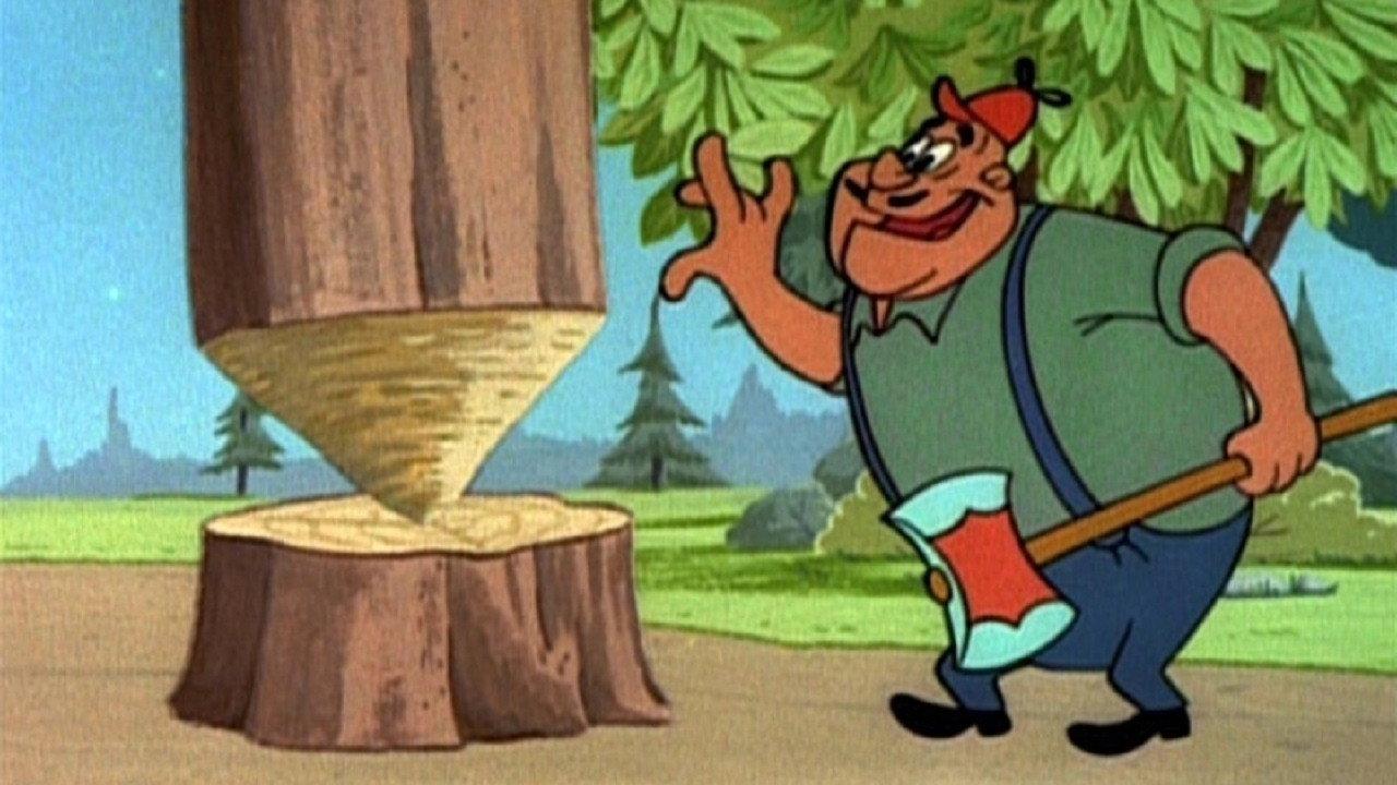 Log Jammed backdrop