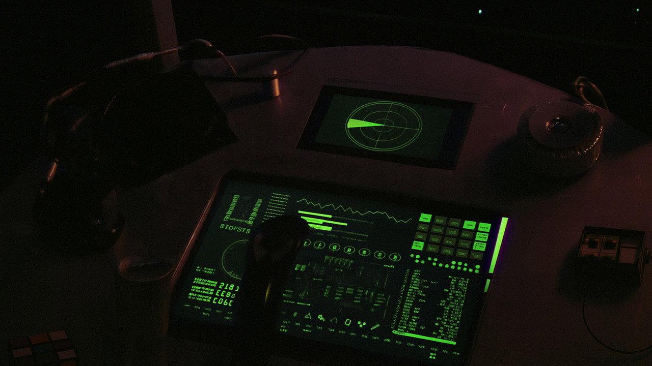 Space Terror backdrop