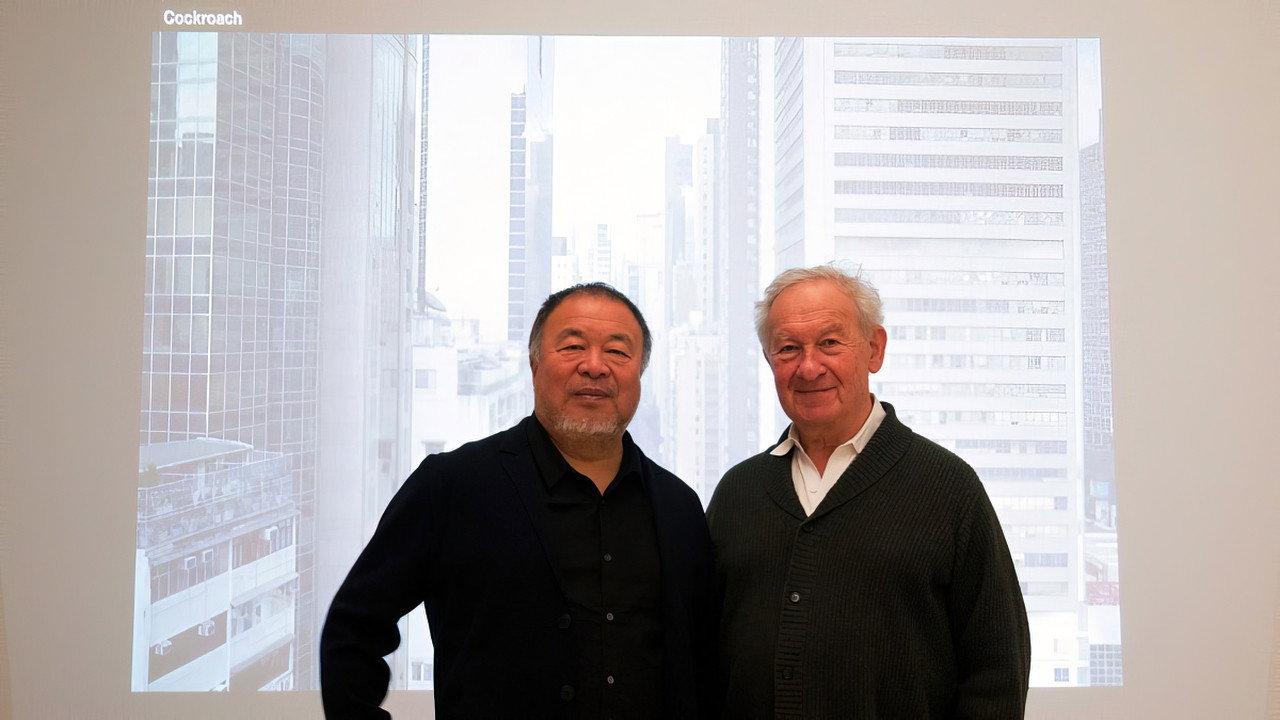 Simon Schama Meets backdrop
