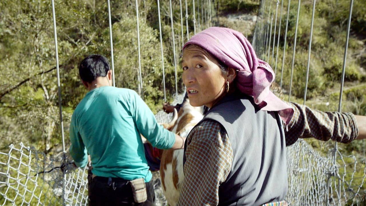 Népal : sur la route du marché backdrop